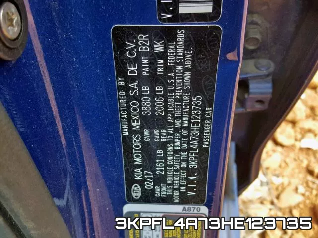 3KPFL4A73HE123735 фото 2