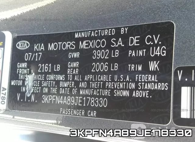 3KPFN4A89JE178330 фото 10