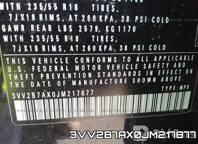 3VV2B7AX0JM217877 фото 10