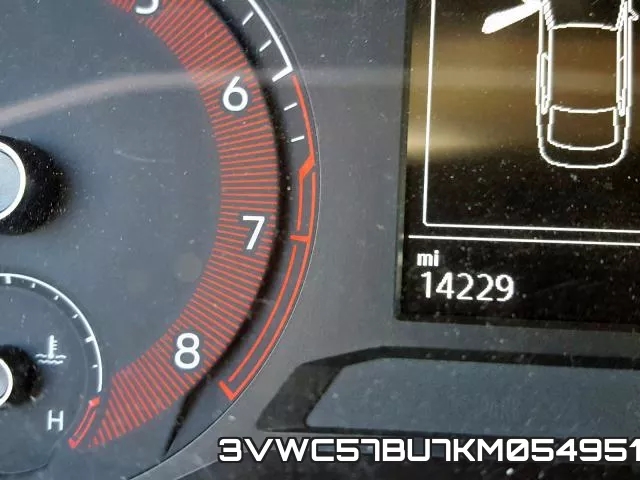 3VWC57BU7KM054951 фото 9