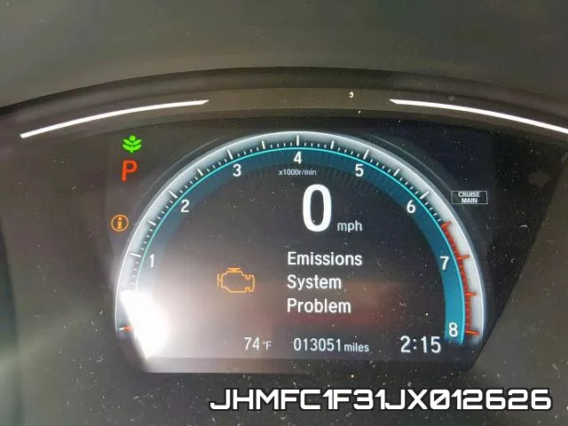 JHMFC1F31JX012626 фото 9