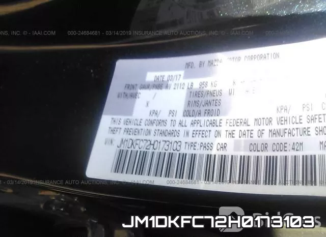 JM1DKFC72H0173103 фото 10
