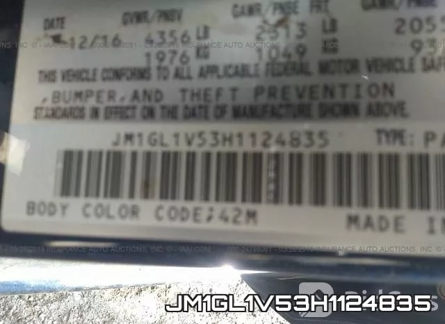 JM1GL1V53H1124835 фото 10