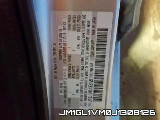 JM1GL1VM0J1308126 фото 2