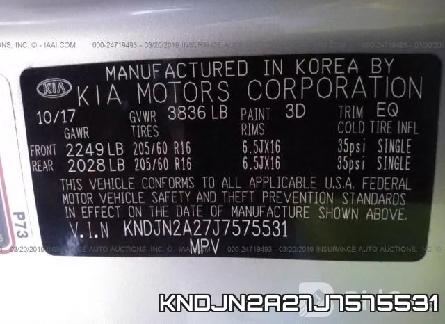 KNDJN2A27J7575531 фото 10