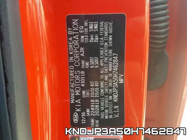 KNDJP3A50H7462847 фото 2