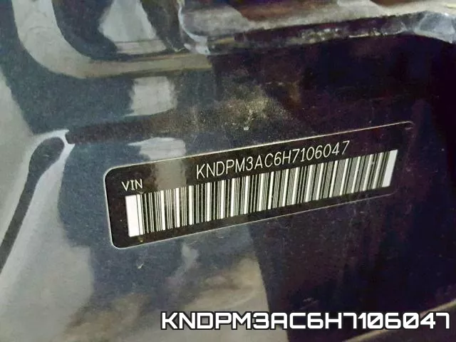 KNDPM3AC6H7106047 фото 2