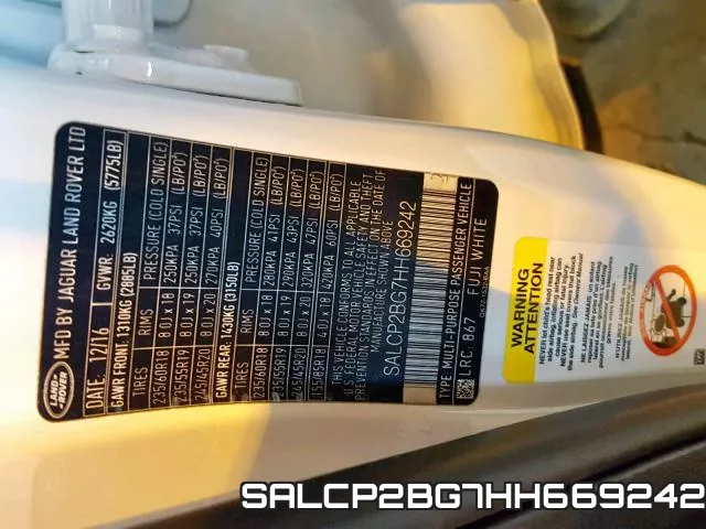 SALCP2BG7HH669242 фото 2