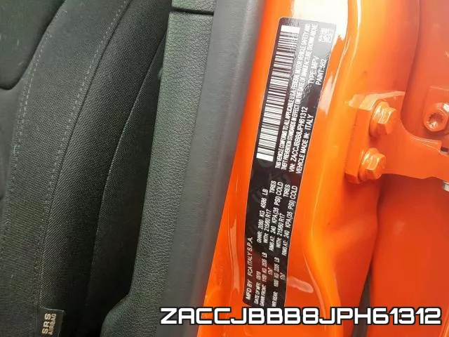 ZACCJBBB8JPH61312 фото 2