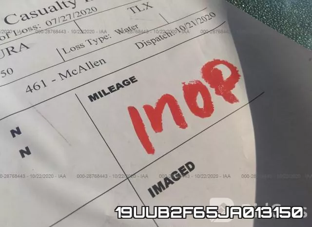 19UUB2F65JA013150 фото 7