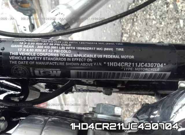 1HD4CR211JC430704 фото 2