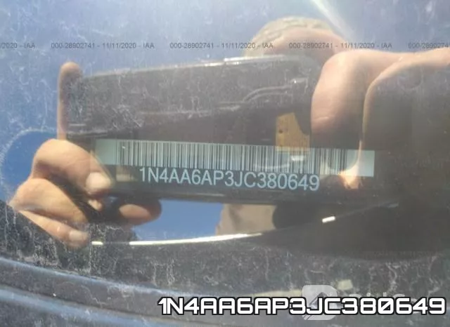 1N4AA6AP3JC380649 фото 8