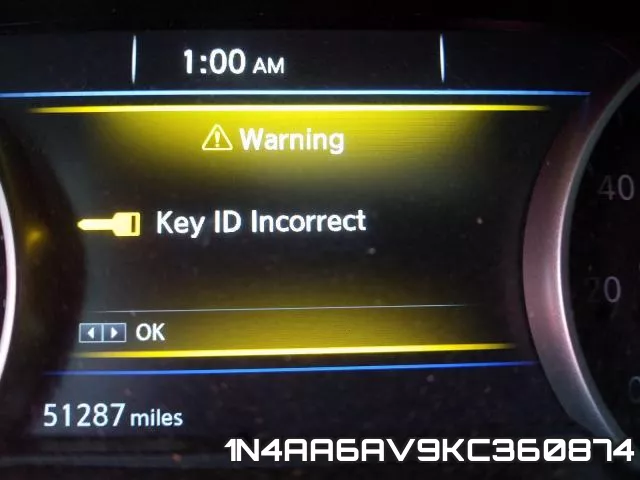 1N4AA6AV9KC360874 фото 8