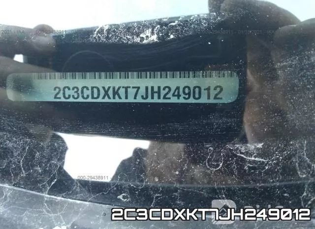 2C3CDXKT7JH249012 фото 10