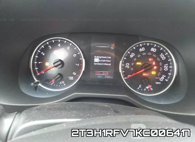 2T3H1RFV7KC006417 фото 7