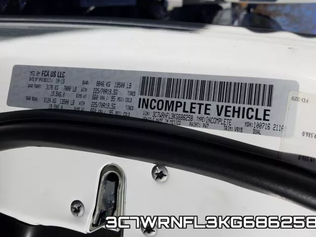 3C7WRNFL3KG686258 фото 2