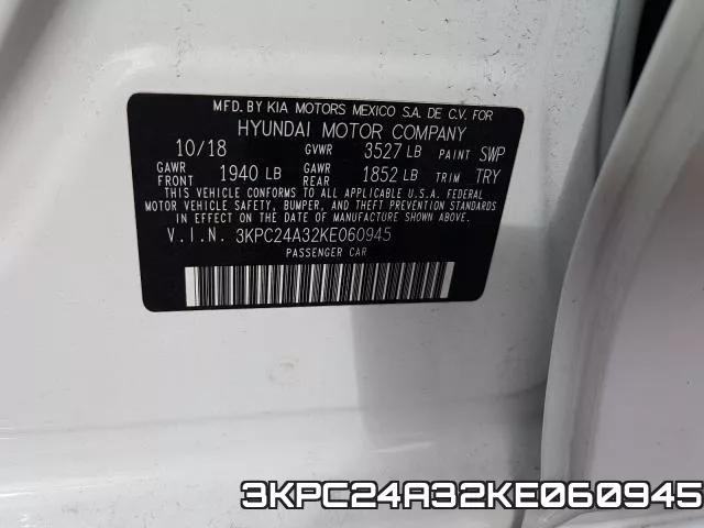 3KPC24A32KE060945 фото 2