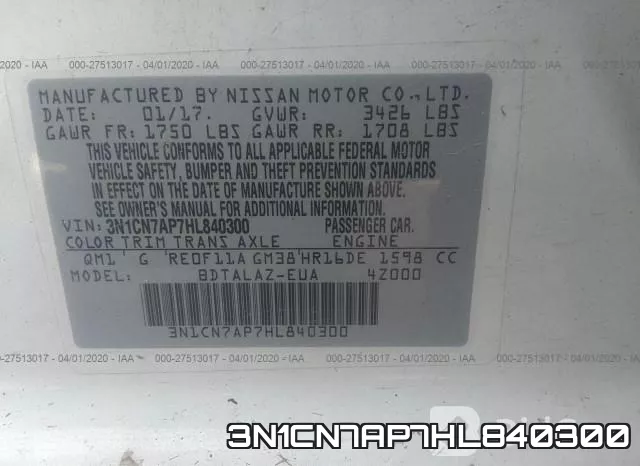 3N1CN7AP7HL840300 фото 9