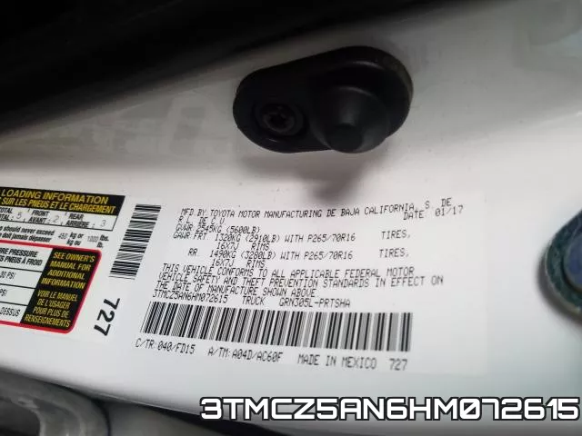 3TMCZ5AN6HM072615 фото 2