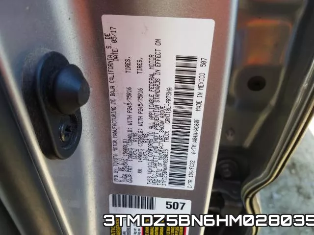 3TMDZ5BN6HM028035 фото 2