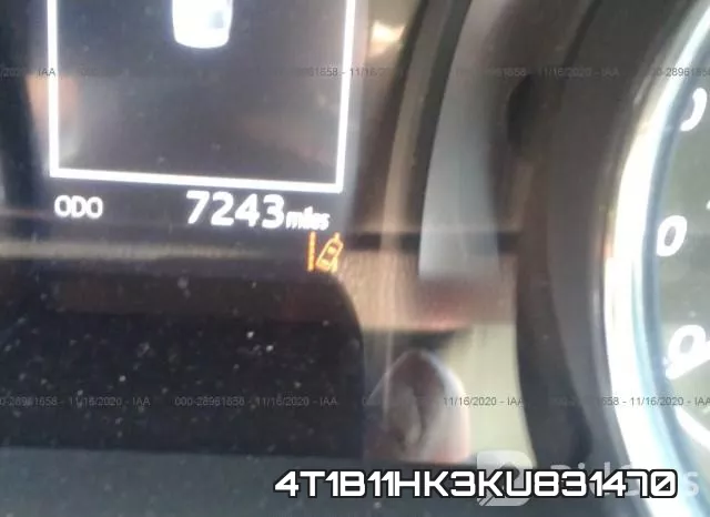4T1B11HK3KU831470 фото 8