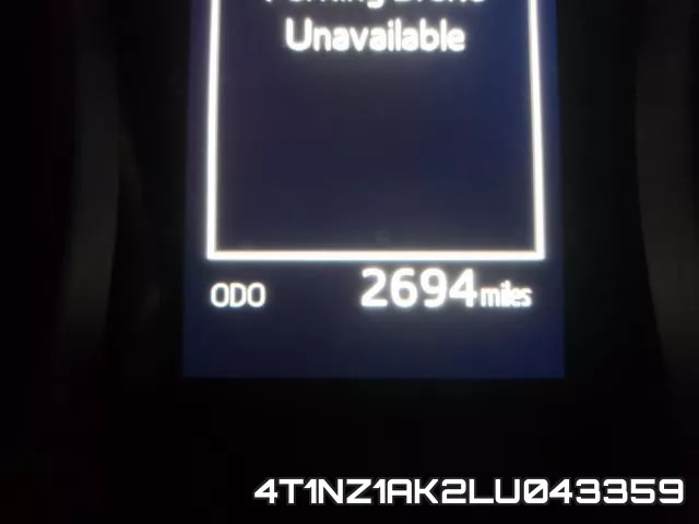 4T1NZ1AK2LU043359 фото 7
