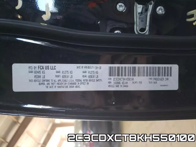 2C3CDXCT8KH550100 фото 2