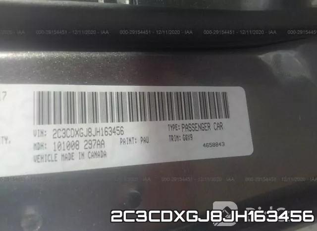 2C3CDXGJ8JH163456 фото 9