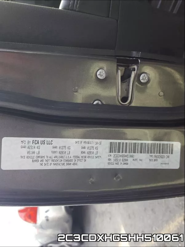 2C3CDXHG5HH510061 фото 2