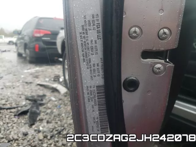 2C3CDZAG2JH242078 фото 2