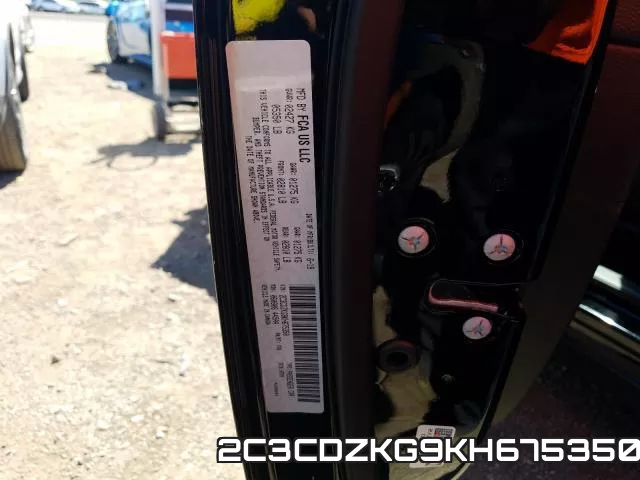 2C3CDZKG9KH675350 фото 2