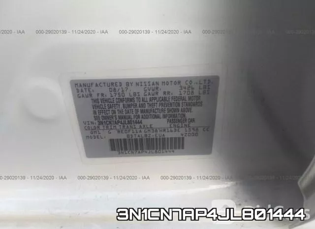 3N1CN7AP4JL801444 фото 9