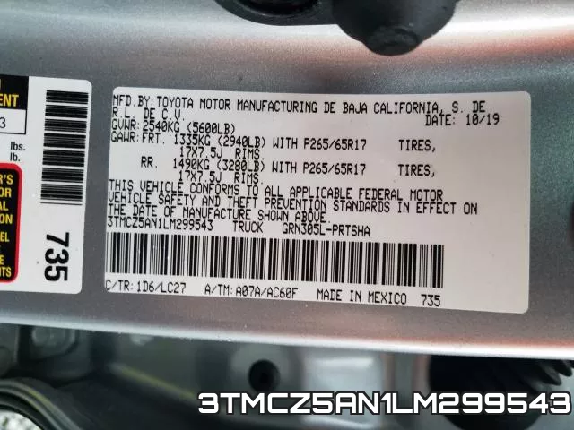 3TMCZ5AN1LM299543 фото 2