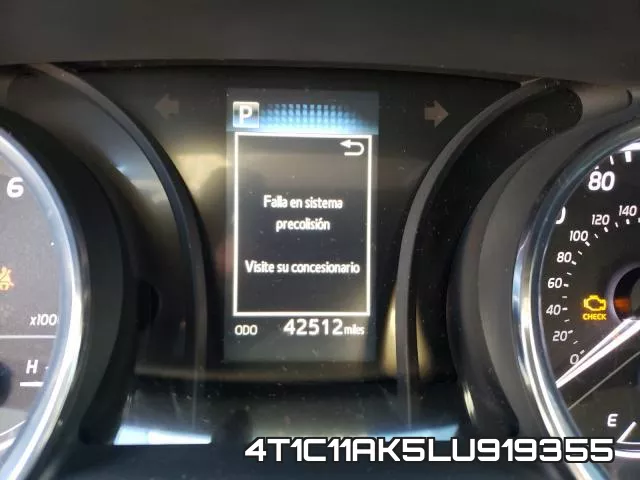 4T1C11AK5LU919355 фото 9