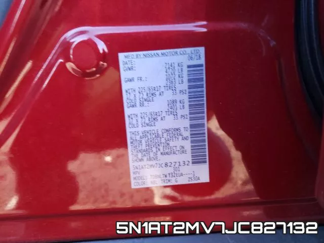 5N1AT2MV7JC827132 фото 2