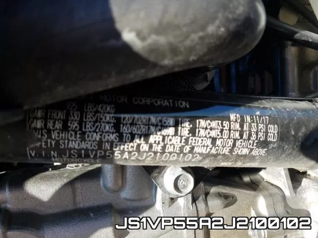 JS1VP55A2J2100102 фото 2