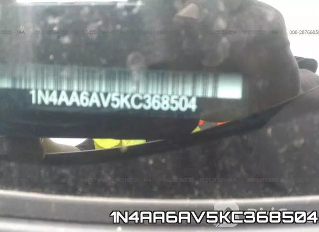 1N4AA6AV5KC368504 фото 9