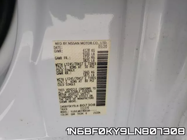 1N6BF0KY9LN807308 фото 2