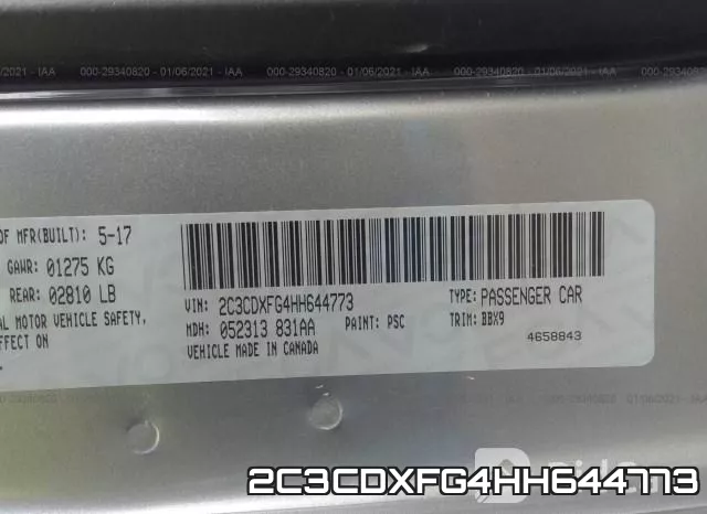 2C3CDXFG4HH644773 фото 8