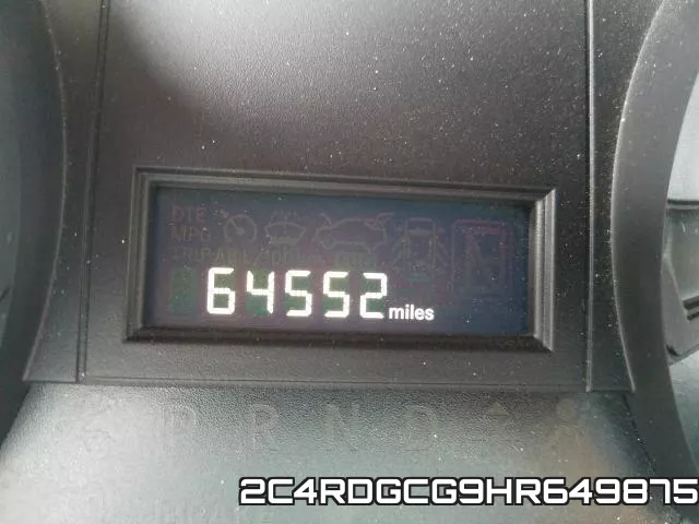 2C4RDGCG9HR649875 фото 8