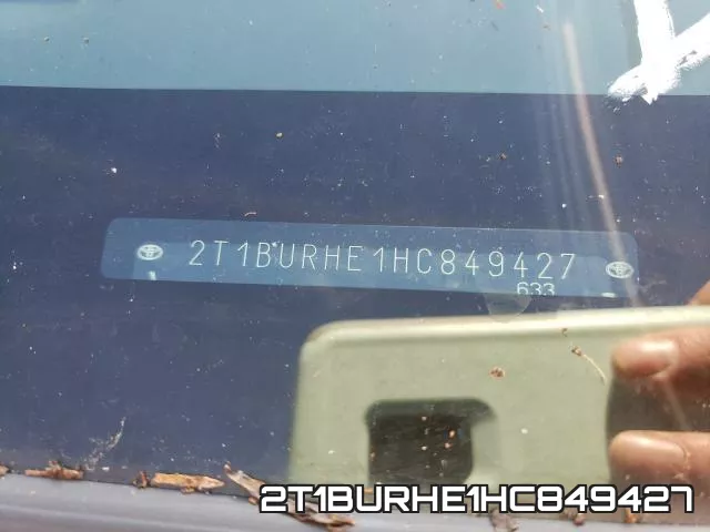 2T1BURHE1HC849427 фото 2