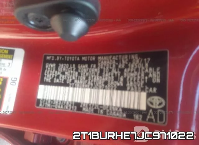 2T1BURHE7JC971022 фото 10