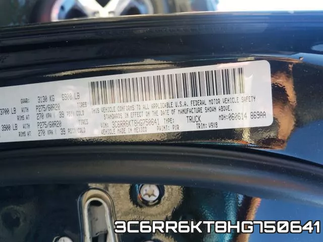 3C6RR6KT8HG750641 фото 2