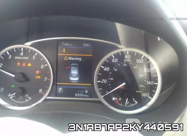 3N1AB7AP2KY440591 фото 8