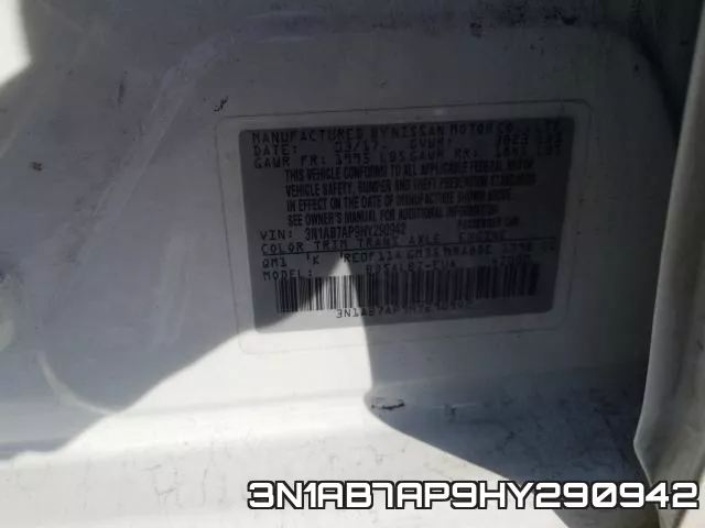 3N1AB7AP9HY290942 фото 2