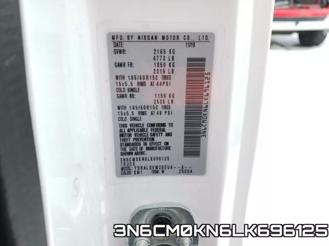 3N6CM0KN6LK696125 фото 2