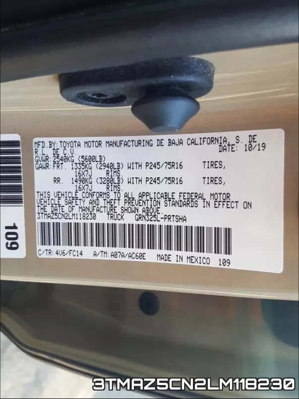 3TMAZ5CN2LM118230 фото 2