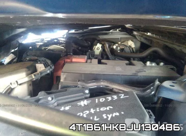 4T1B61HK8JU130486 фото 2
