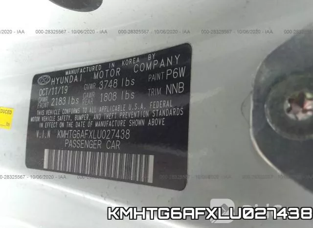 KMHTG6AFXLU027438 фото 8