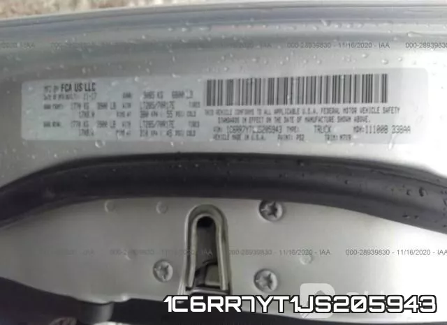 1C6RR7YT1JS205943 фото 10